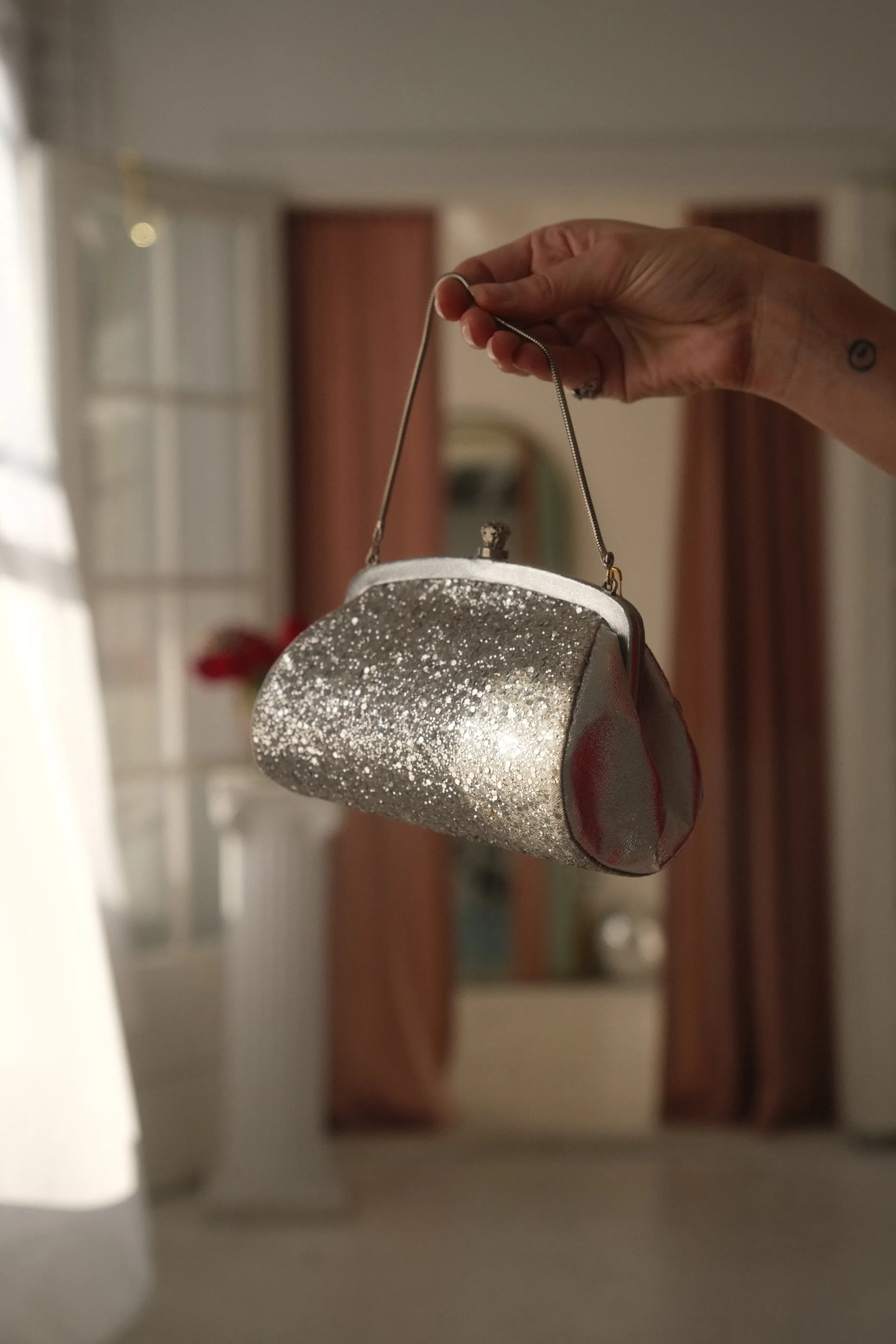 1950s Glitter Purse