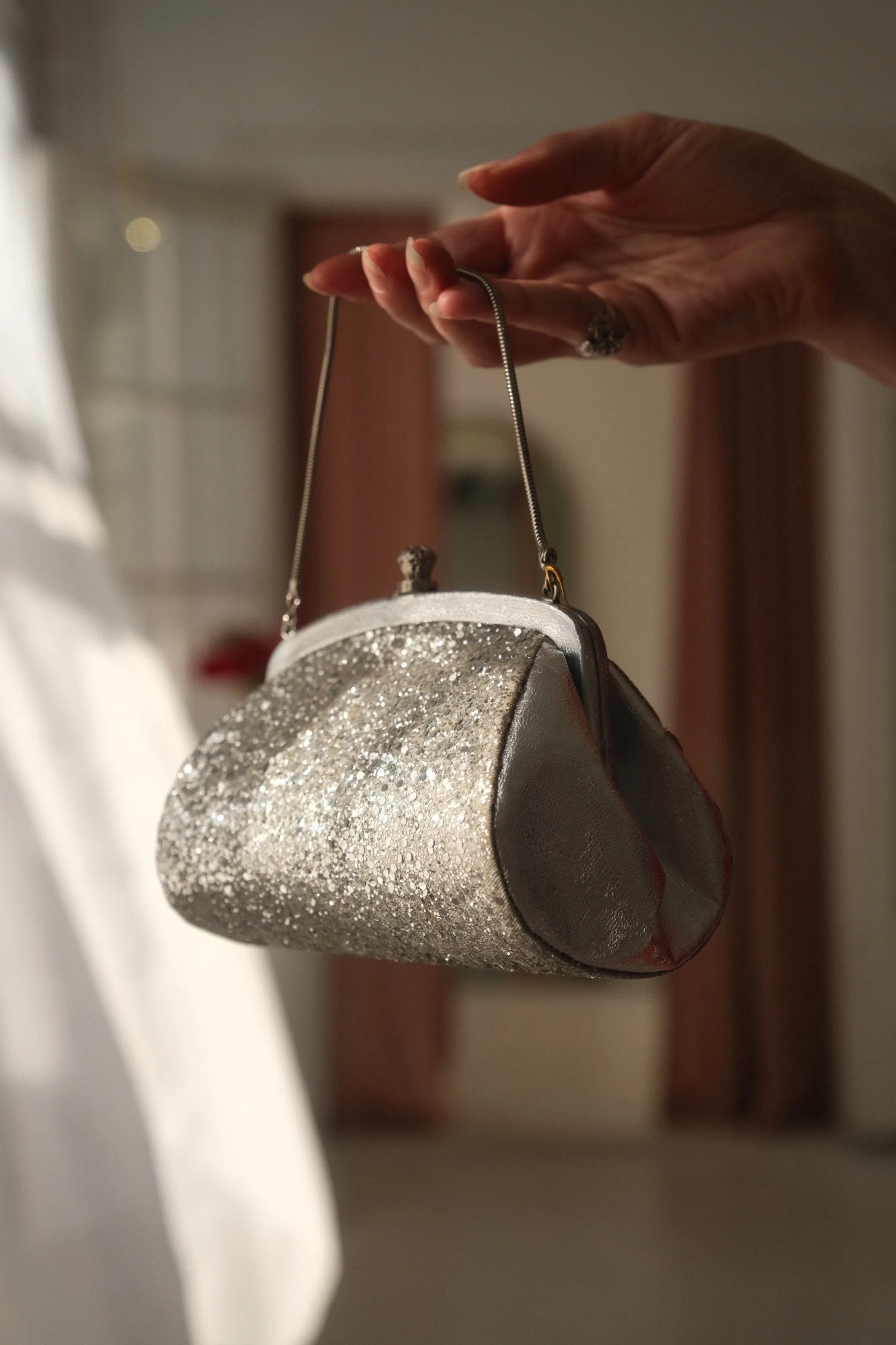 1950s Glitter Purse