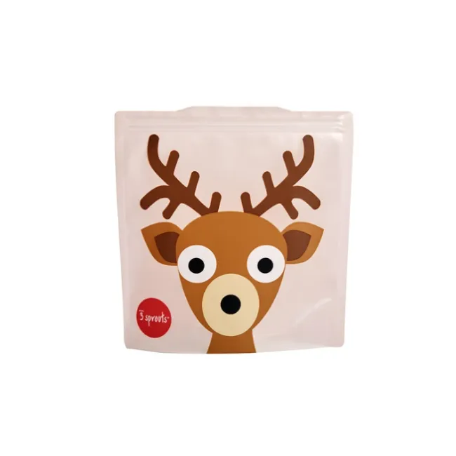 3 Sprouts Sandwich Bag 2pk - Deer