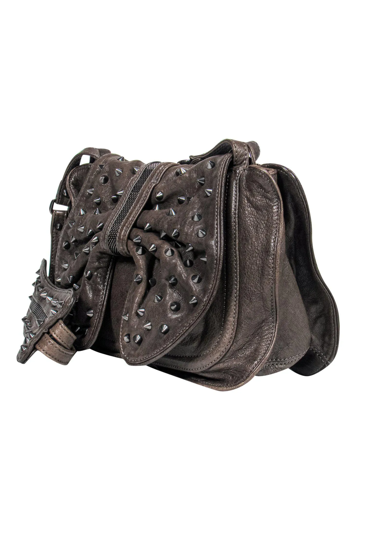 3.1 Phillip Lim - Leather & Metal Studded Purse