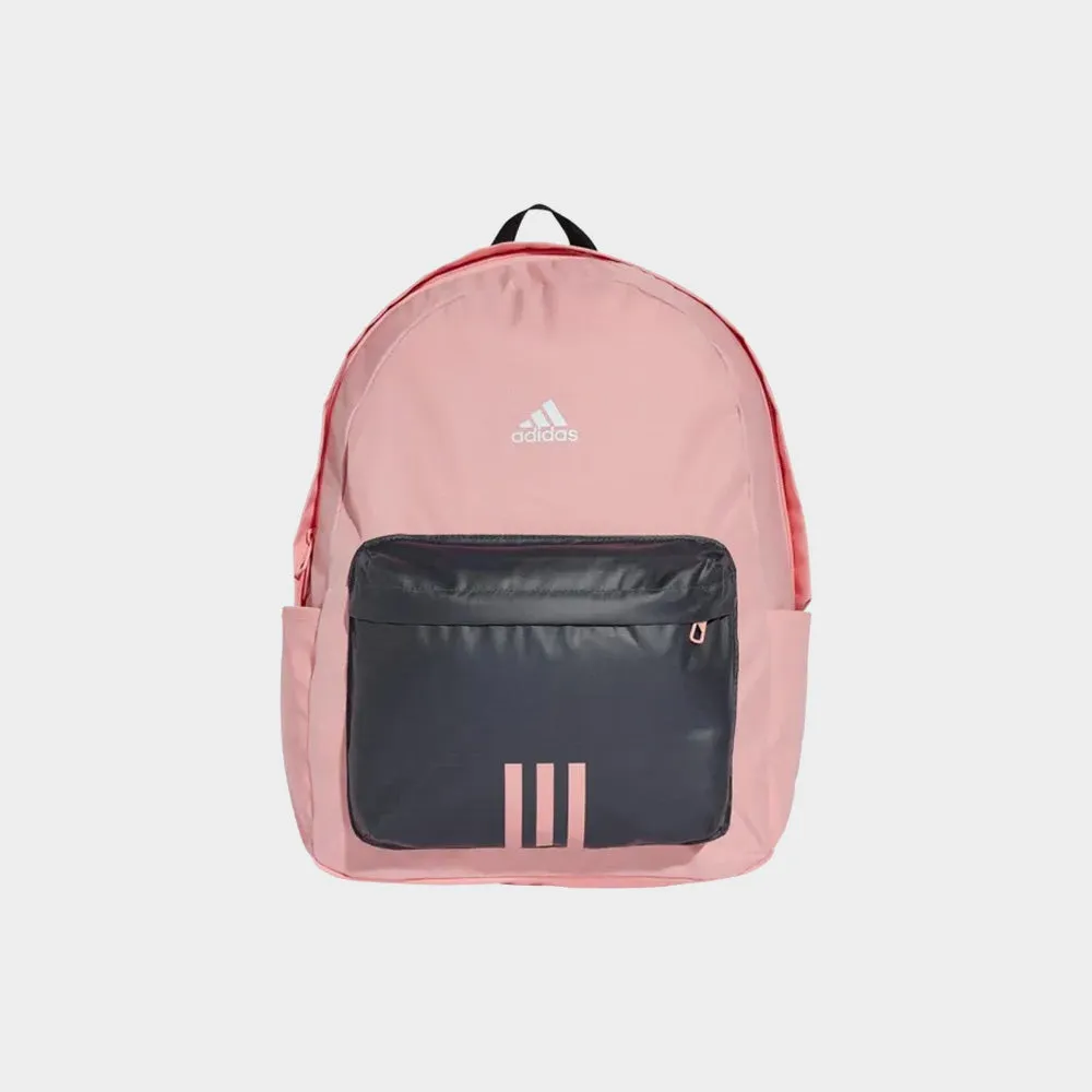 Adidas Unisex Classic Badge Of Sport 3-Stripe Backpack Pink/Multi _ 182106 _ Pink