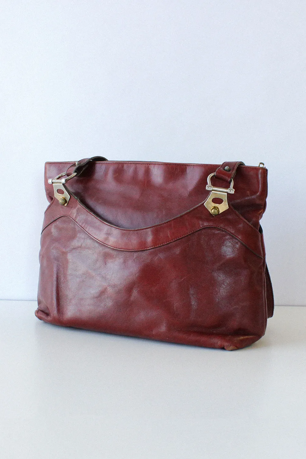 Aigner Cordovan Leather Purse