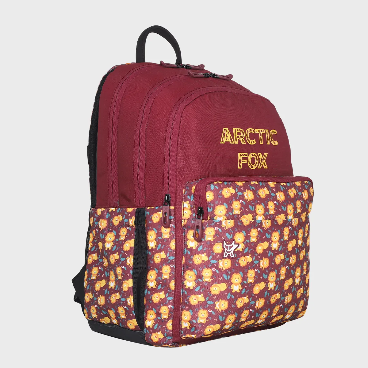 Arctic Fox Lion Cub Tawny Port School Backpack for Boys and Girls