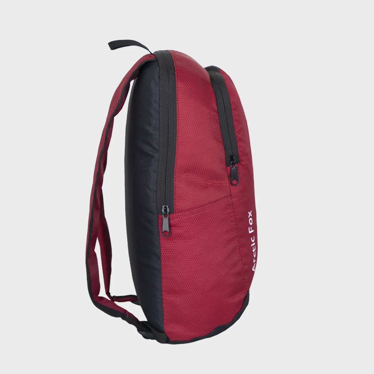 Arctic Fox Pug Dobby Maroon Backpack