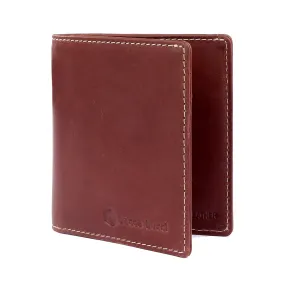 Bacca Bucci Genuine Leather Unisex Bi-Fold Credit Card Holder Wallet