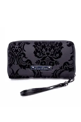 Black Damask Wallet