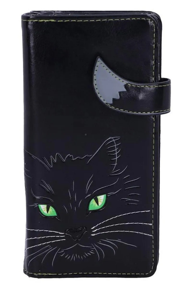 Black Lucky Cat Wallet