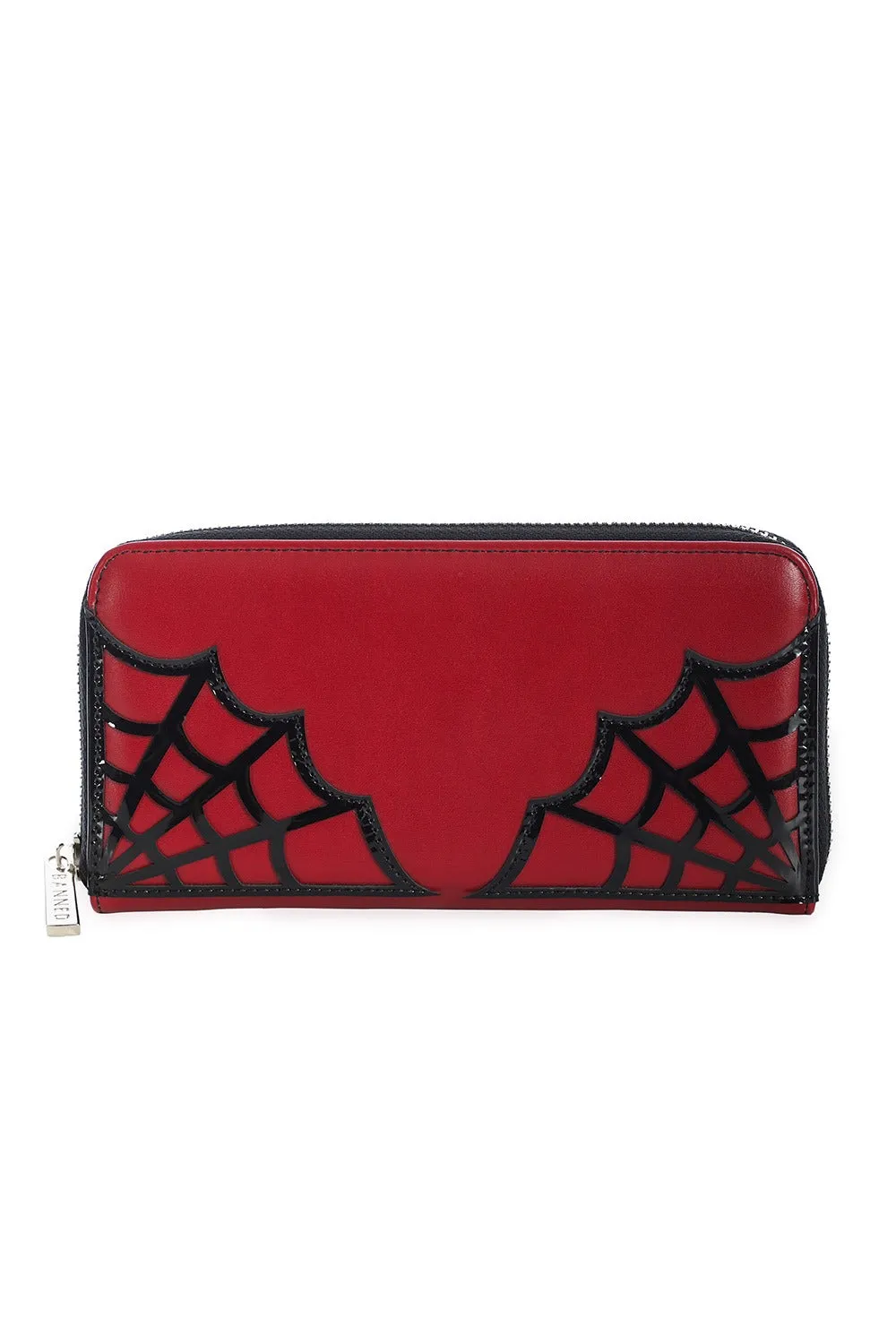 Blood Red Cobwebs Wallet