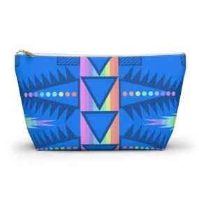 Blue and Pastel Accessory bag