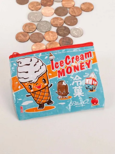 BlueQ - Ice Cream Money - Coin Purse