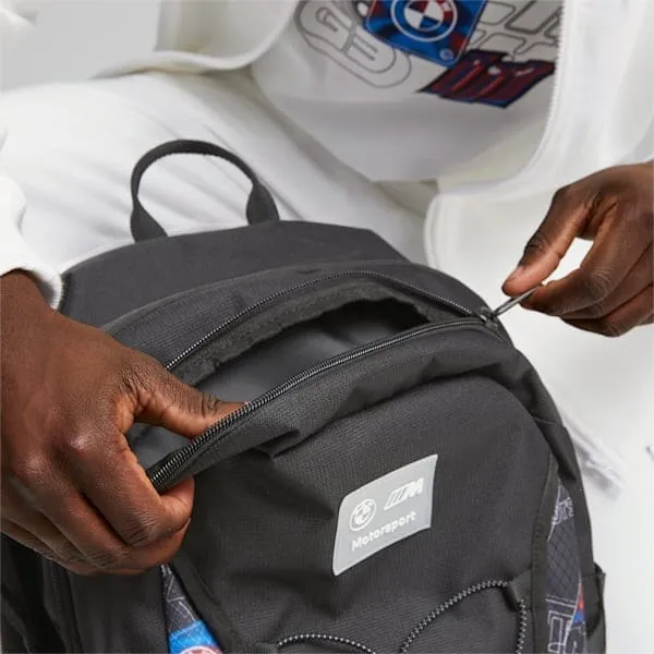 BMW M Motorsports Puma Statement Backpack- Black