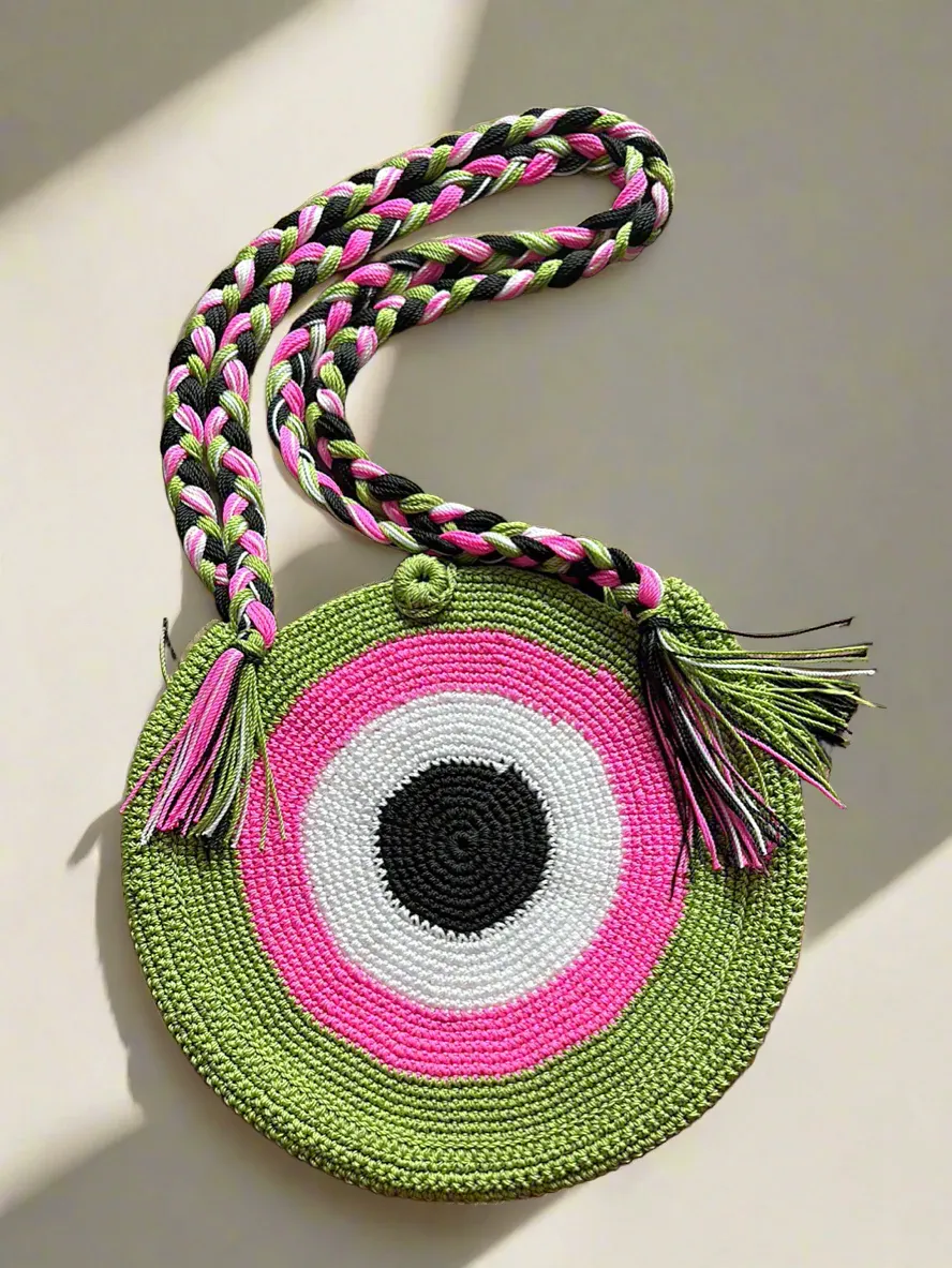 Boho/eye  purse