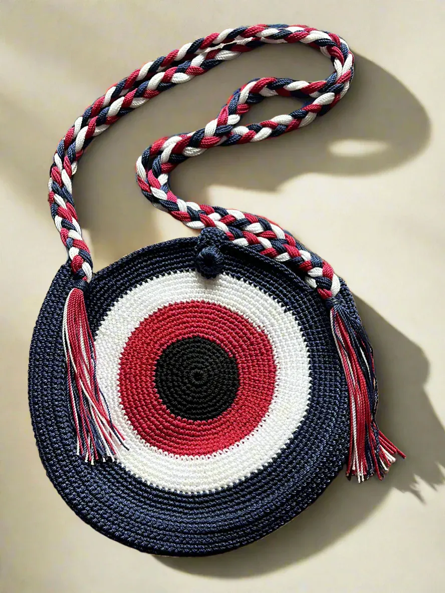 Boho/eye  purse