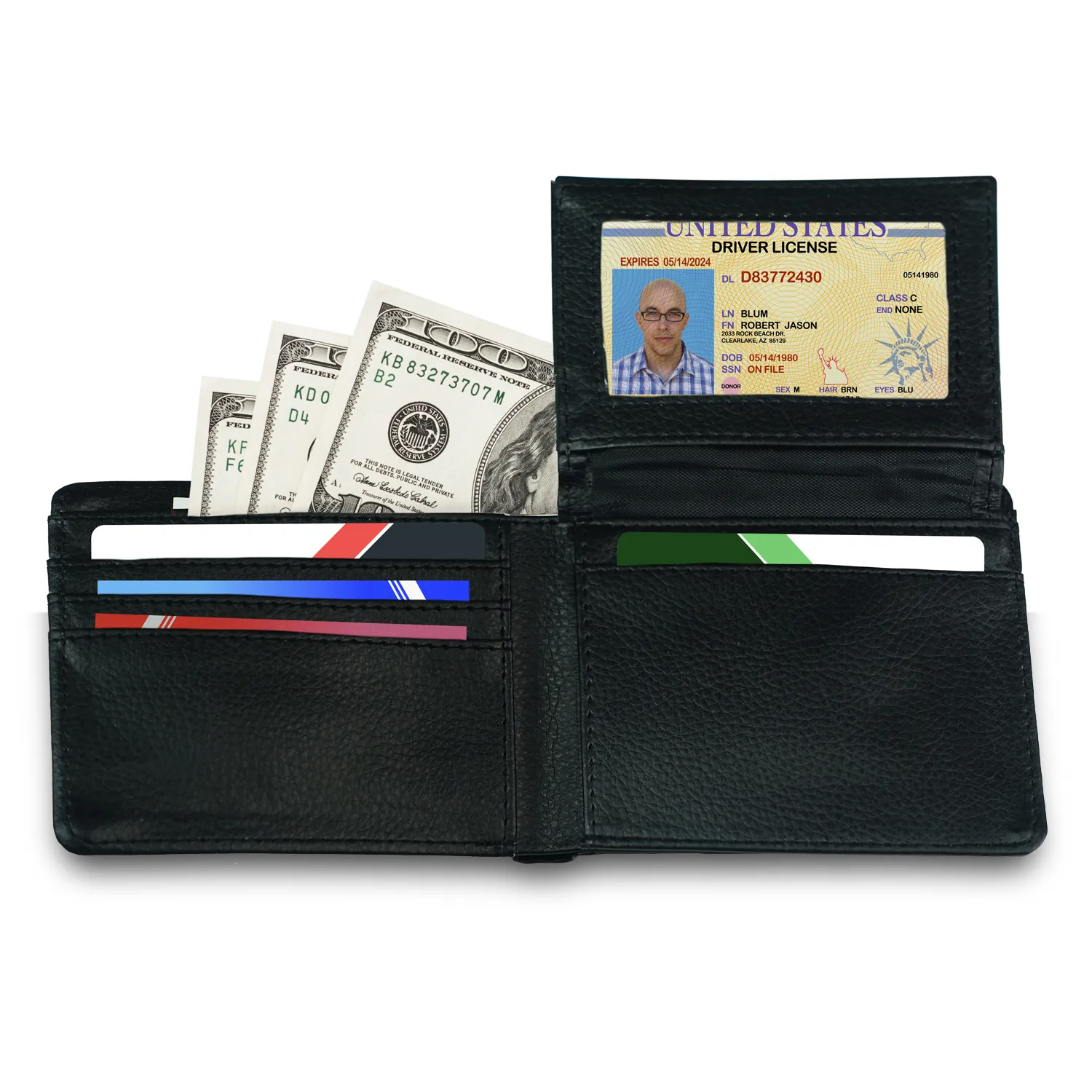 Boricua Con Orgullo Taino Symbol Folding Wallet