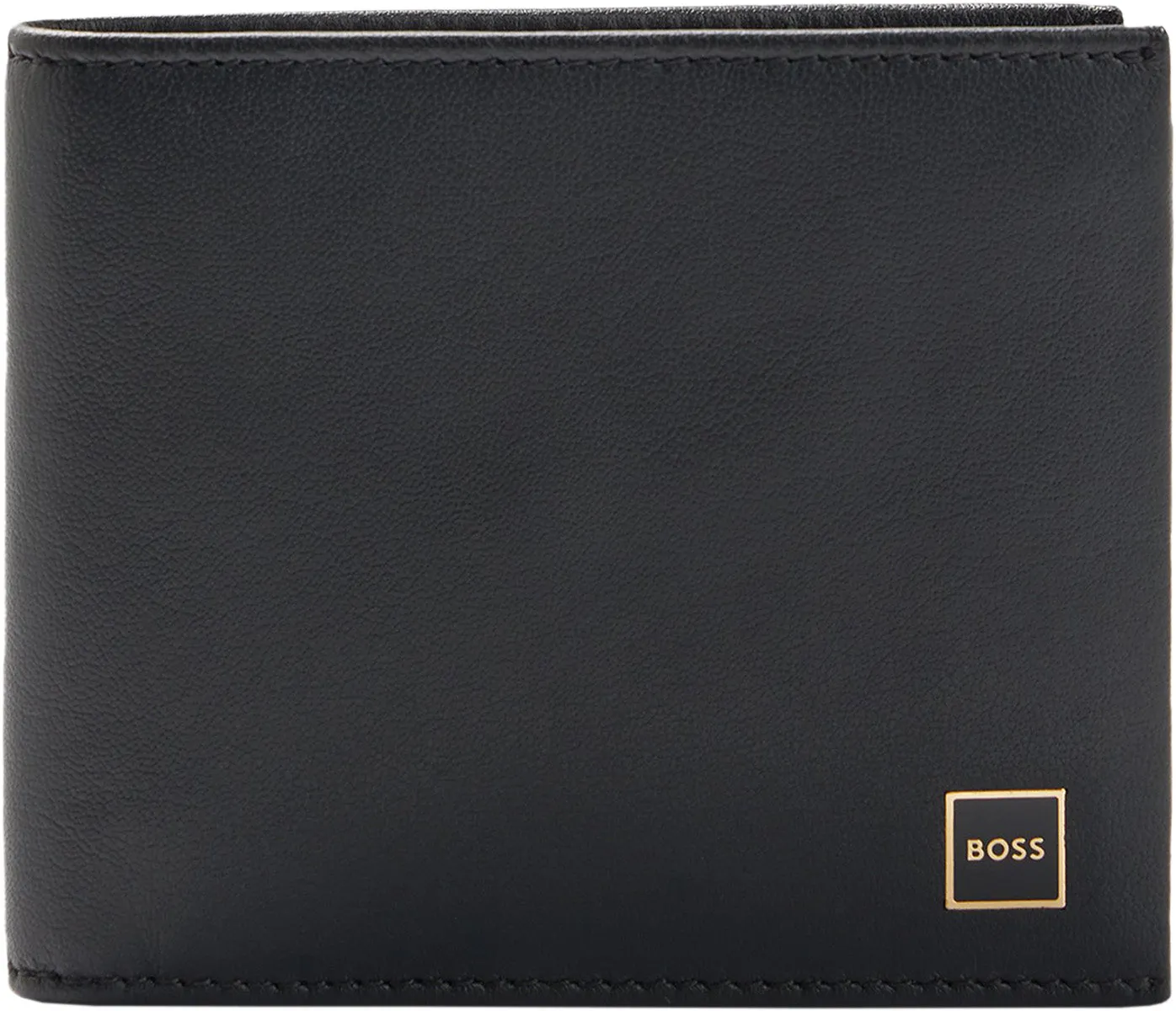 Boss Holiday Glb 8 Card & Note Wallet In Black