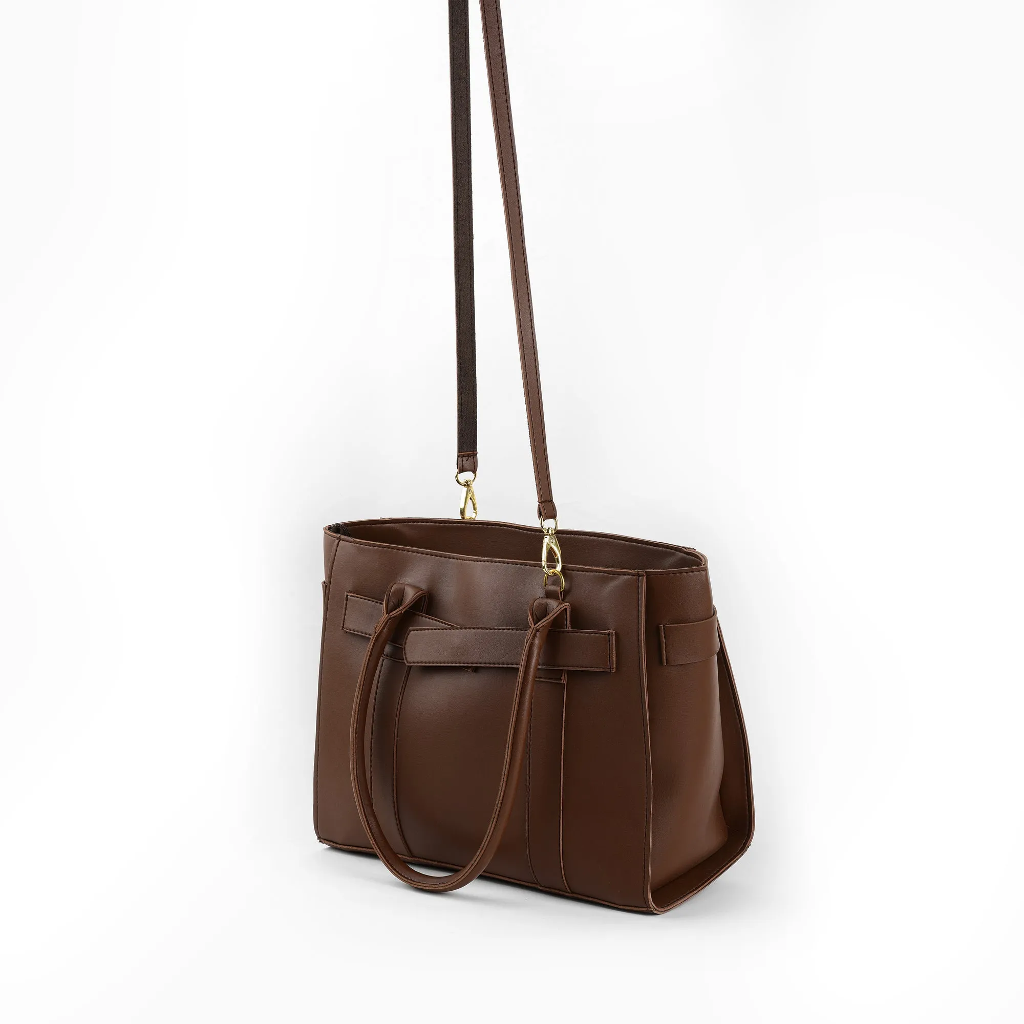 Bossy Tote Bag ~ Brown