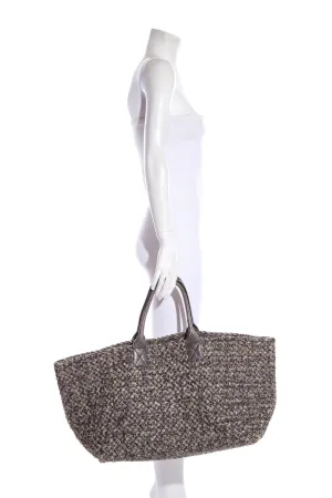 Bottega Veneta Grey Large Cabat Tote