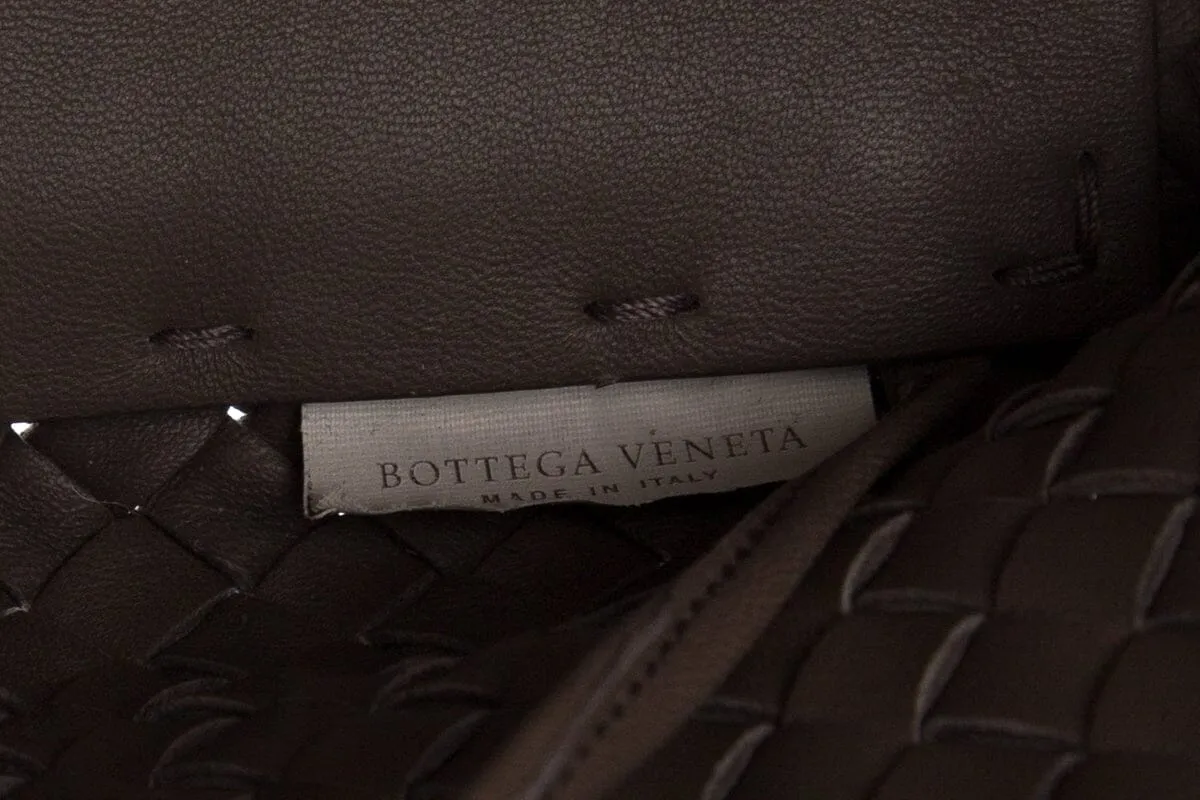 Bottega Veneta "Cabat" Intrecciato Mushroom Tote