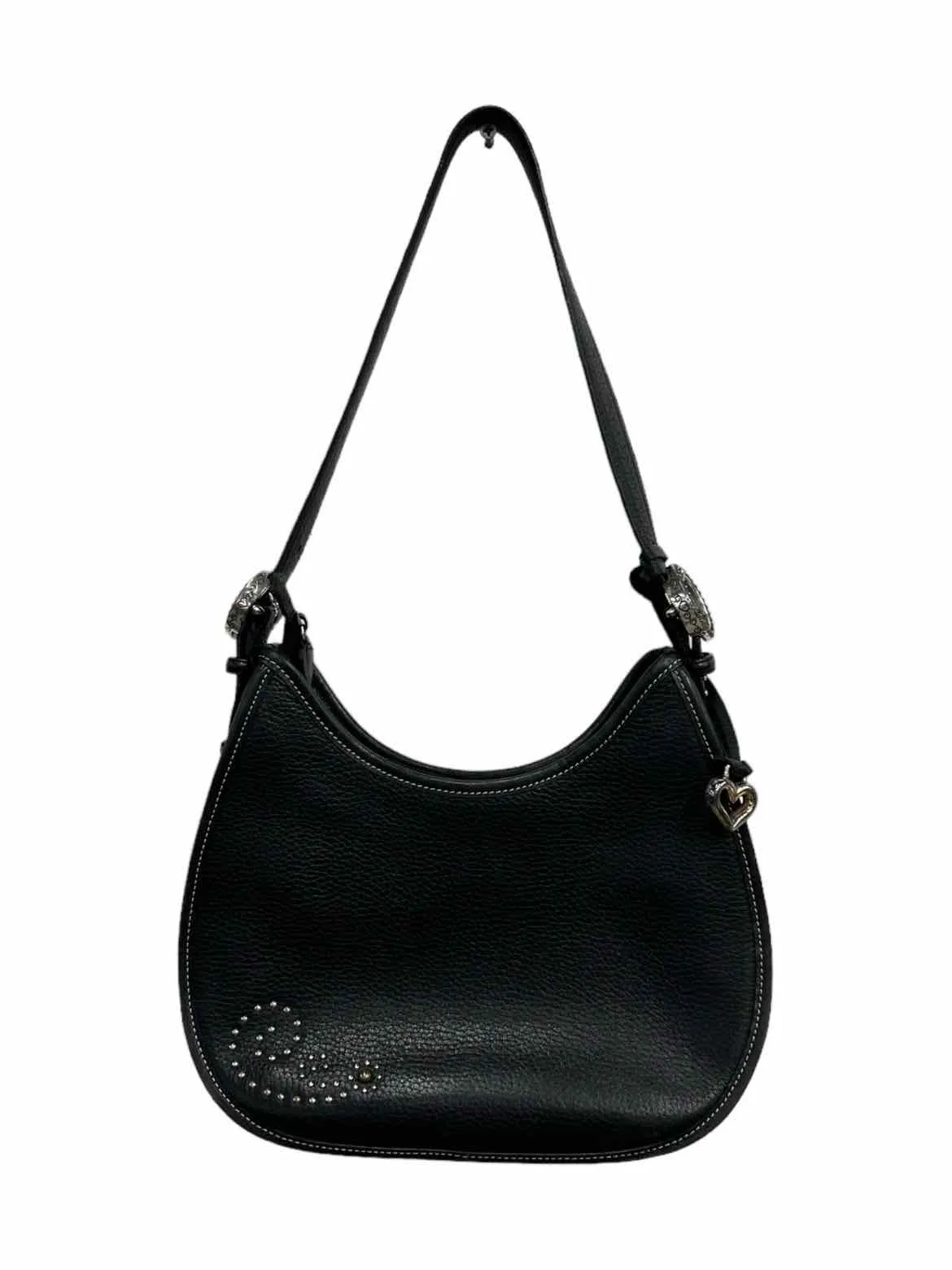 BRIGHTON BLK/SIL STUDS Purse