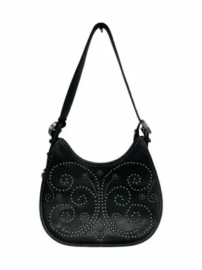 BRIGHTON BLK/SIL STUDS Purse