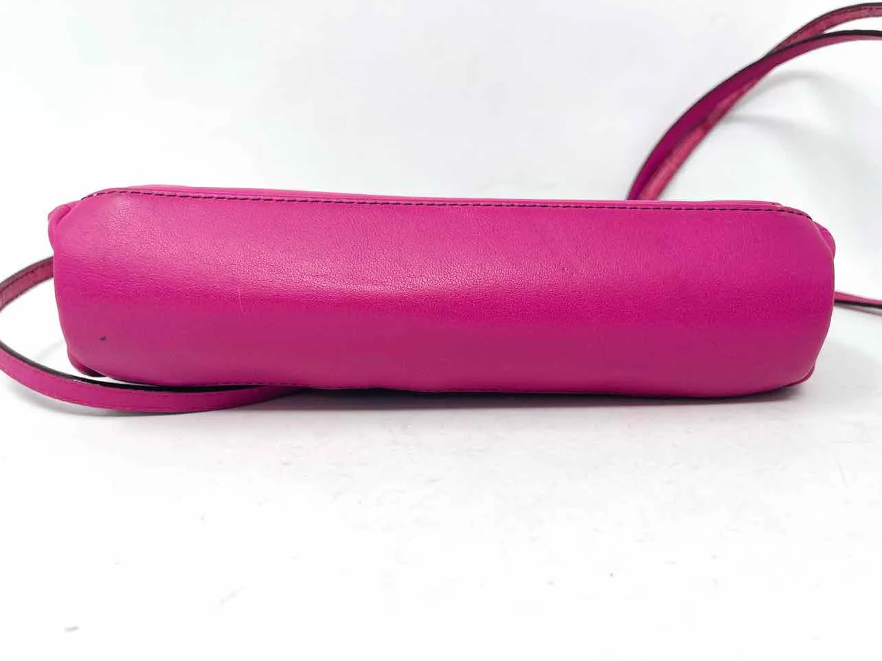 Brighton Fuchsia Reptile Leather Designer Crossbody Purse