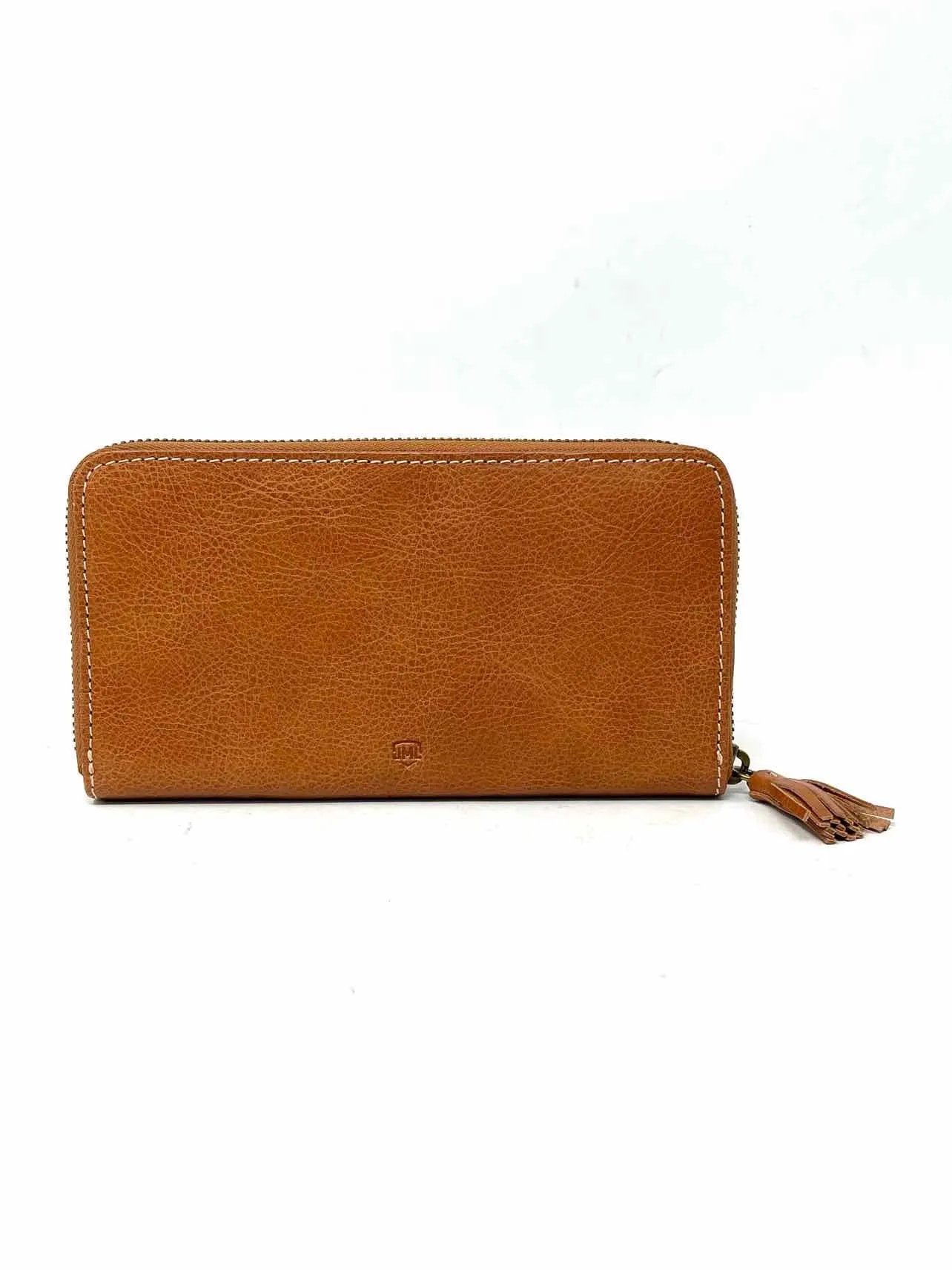 Brown Leather Baylor Embossed Accessories Wallet