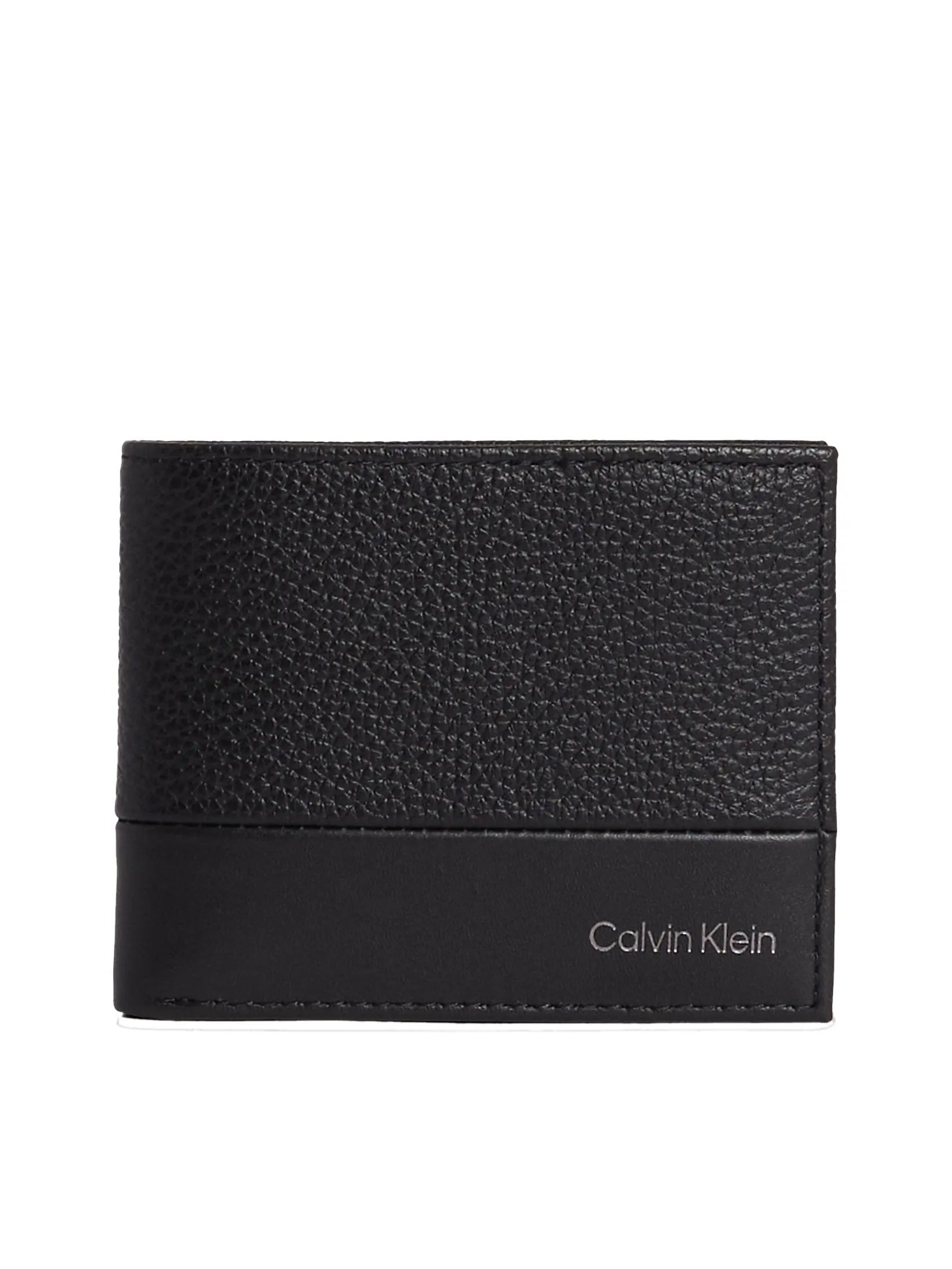 Calvin Klein Mens Subtle Mix Bifold Leather Wallet