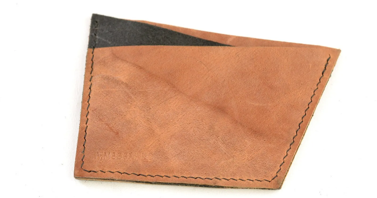 Card Wallet  |  Tan Mix Cordovan