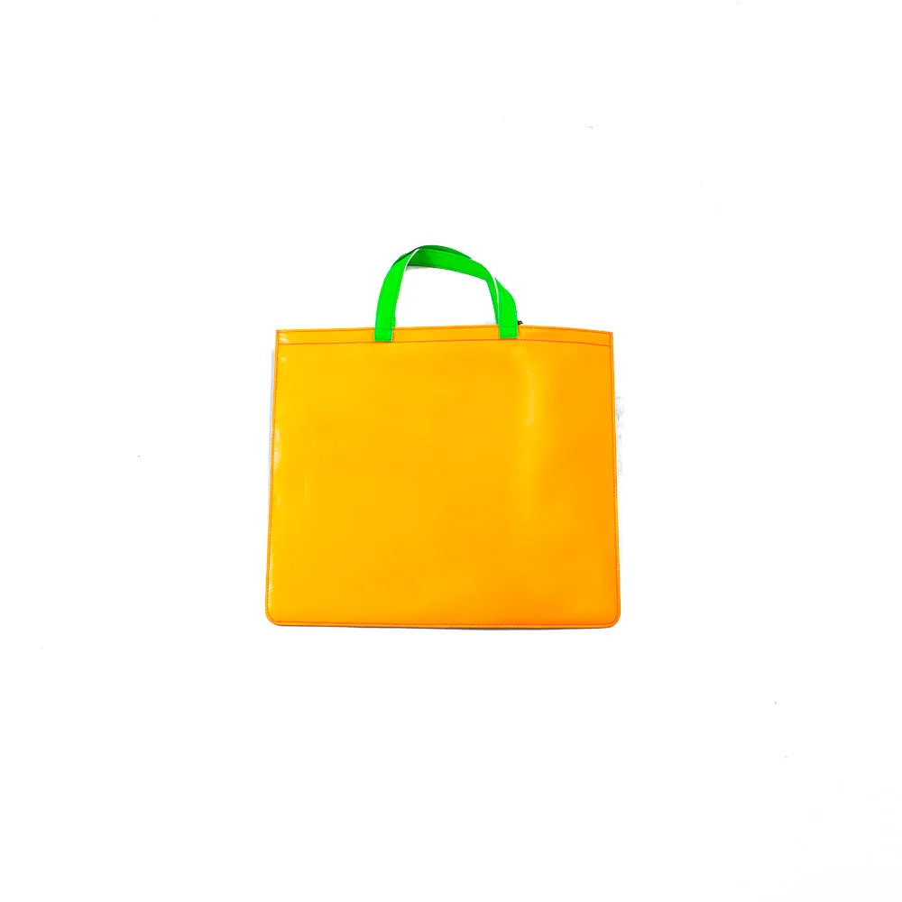 CDG Super Fluo Tote Bag (Blue/Orange)