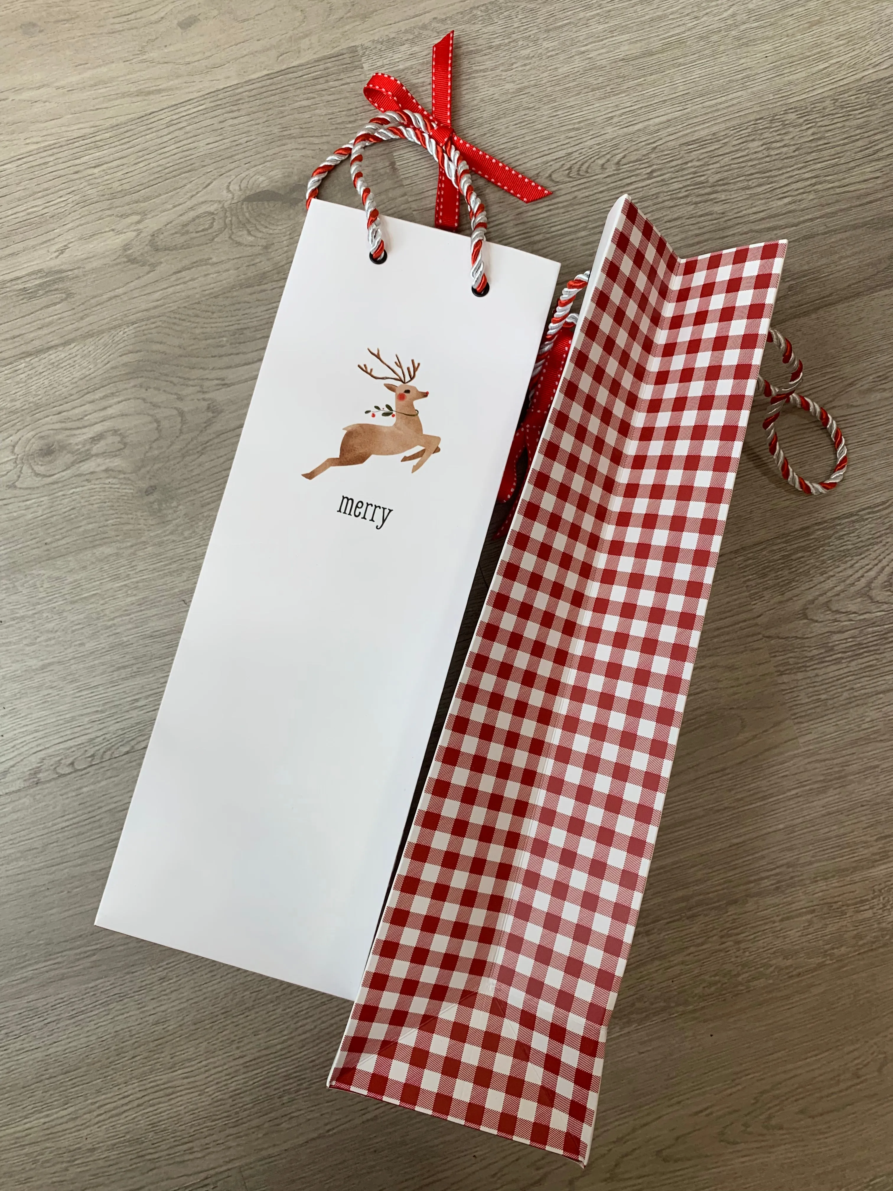 Christmas Gift Wine Bag