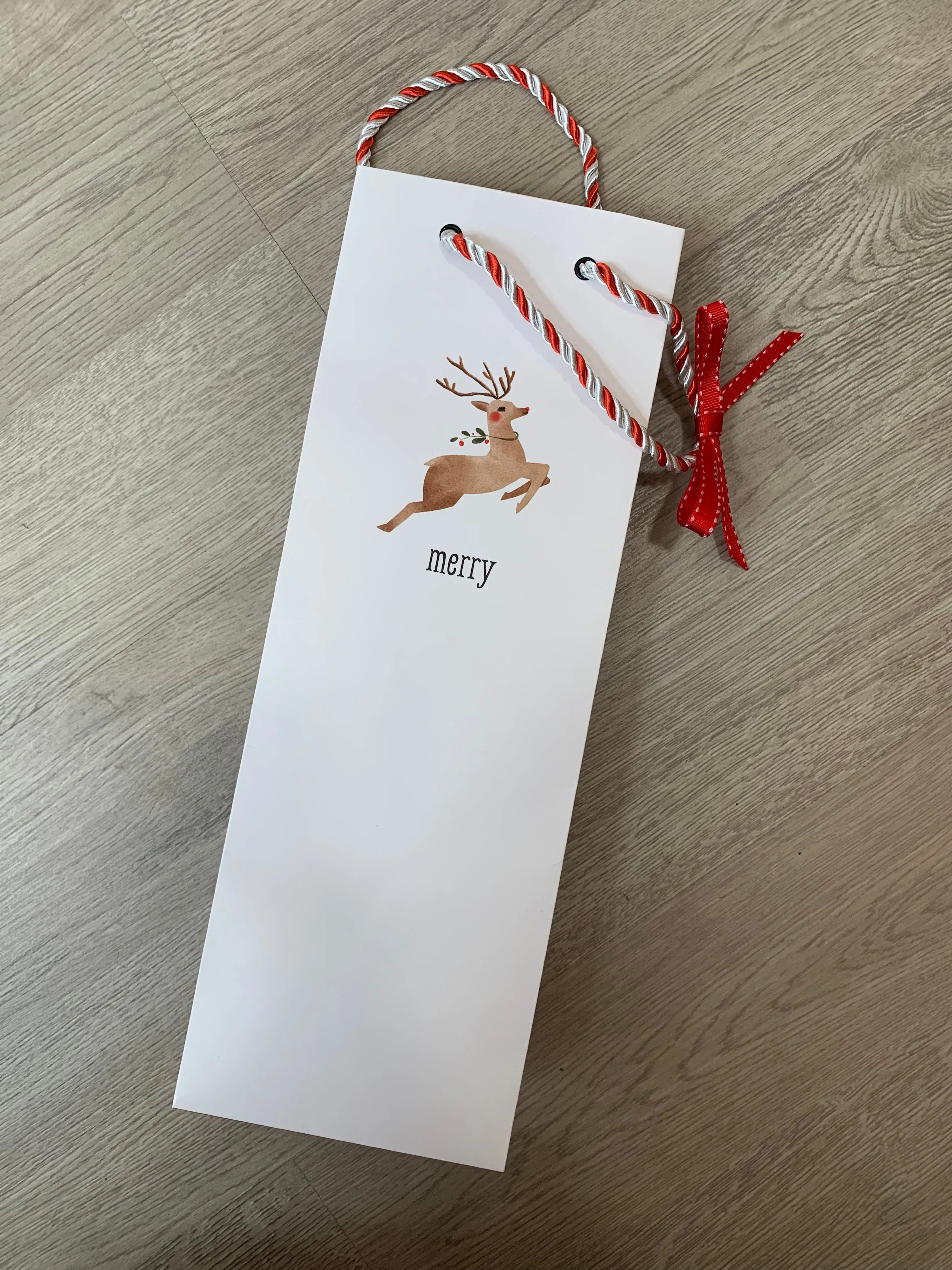 Christmas Gift Wine Bag