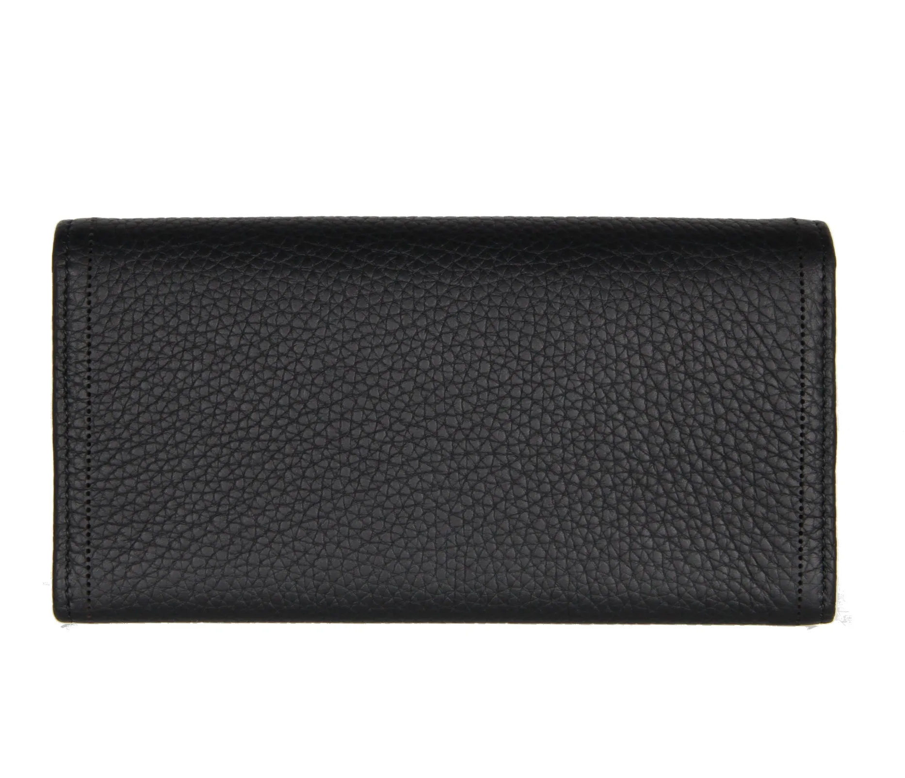 City Blackout Wallet Flap, Black/Silver