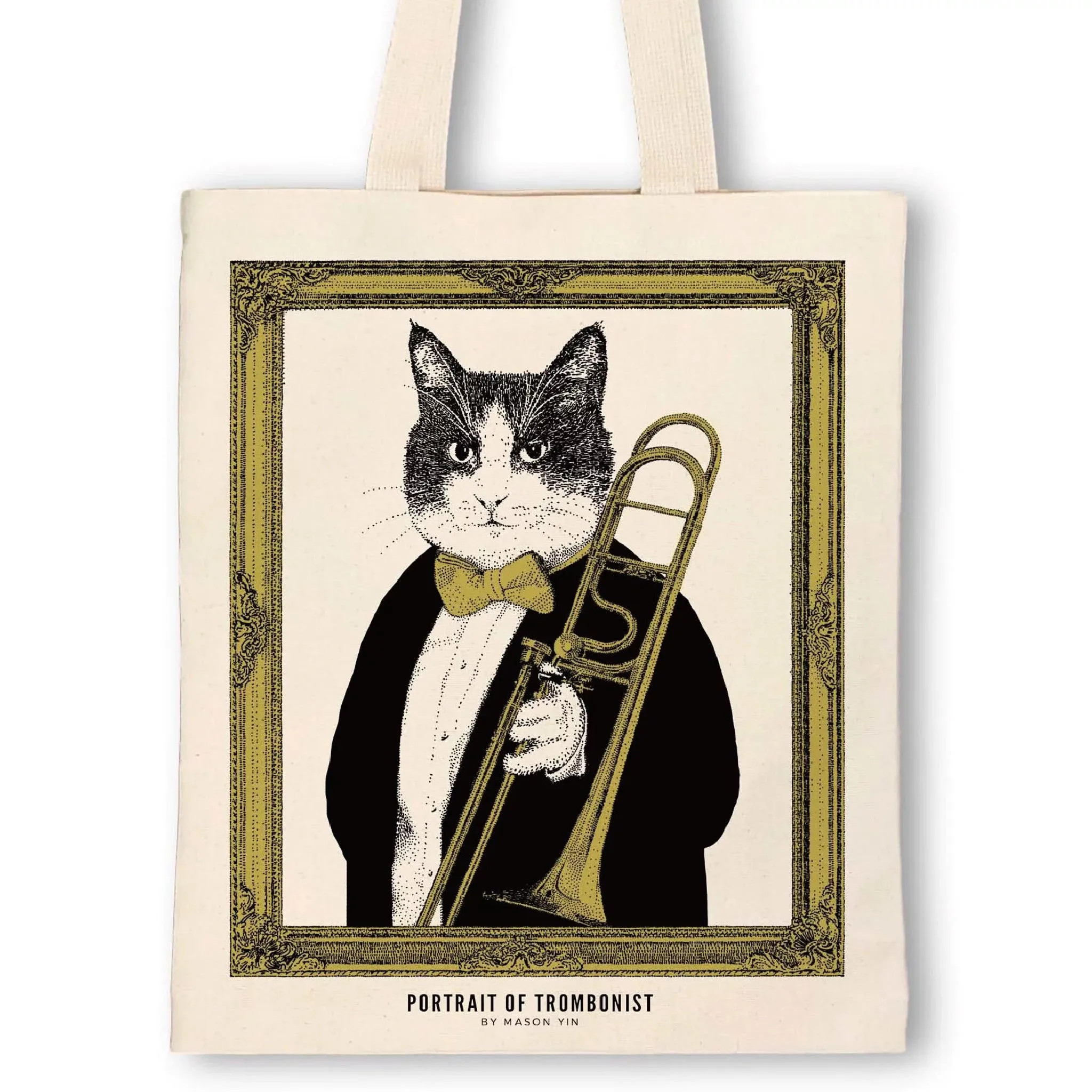 Classicat Tote Bag, Trombone