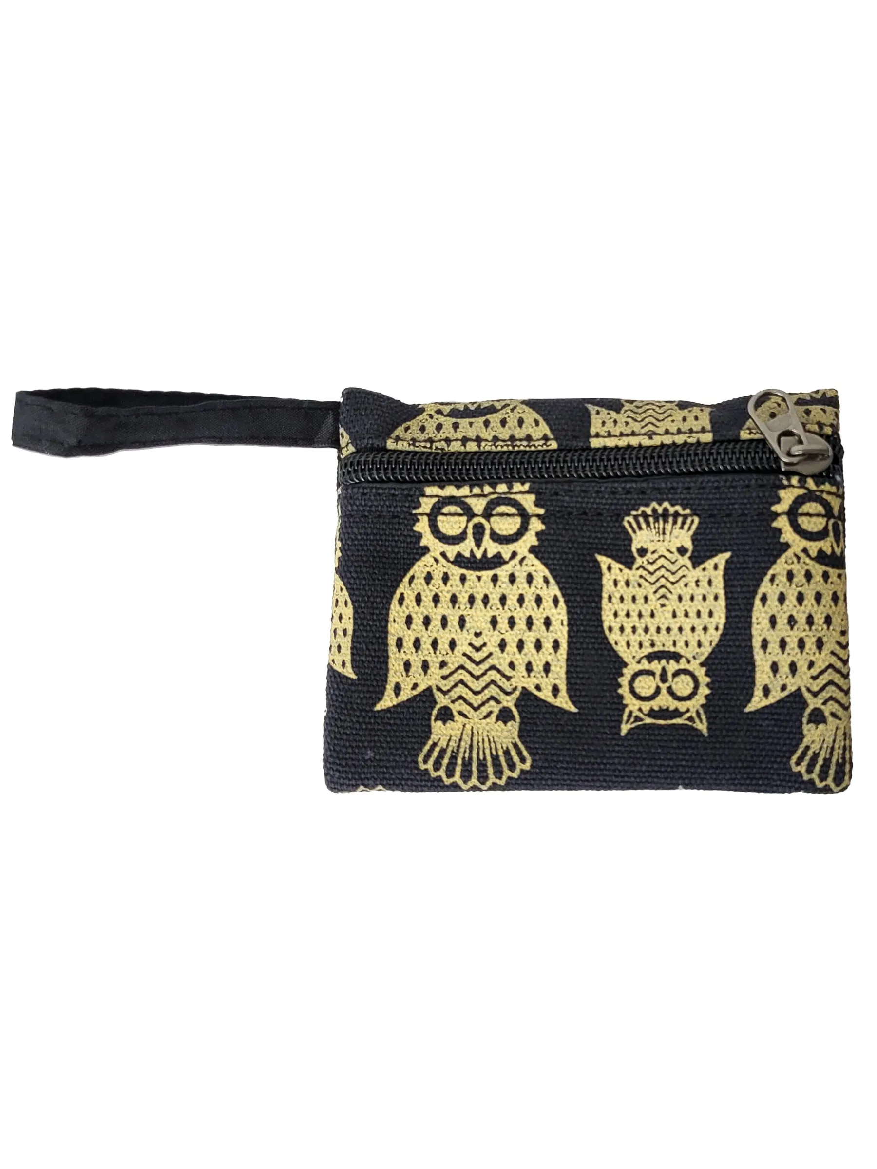 Coin Purse Owl Print