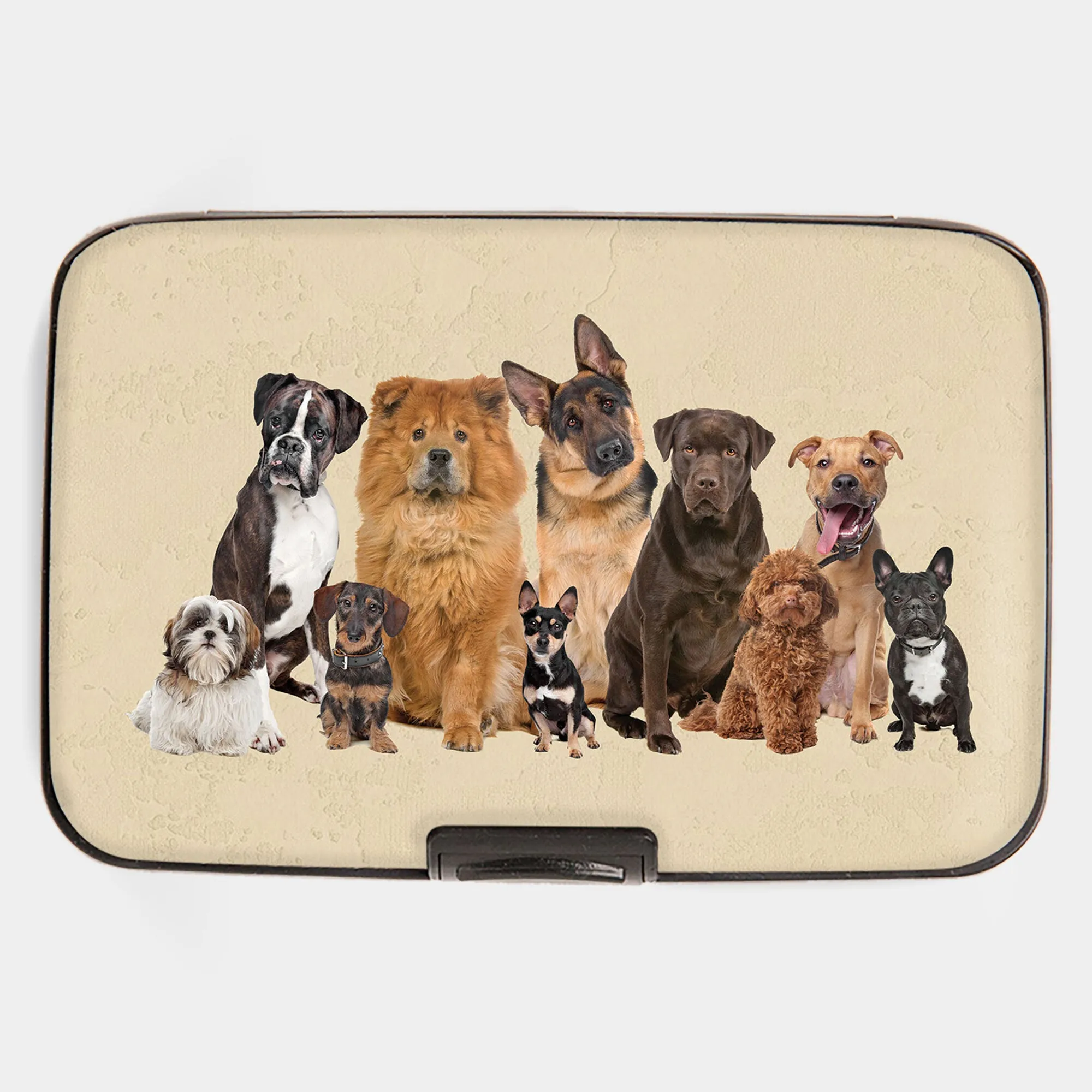 DOG BREEDS ARMORED WALLET