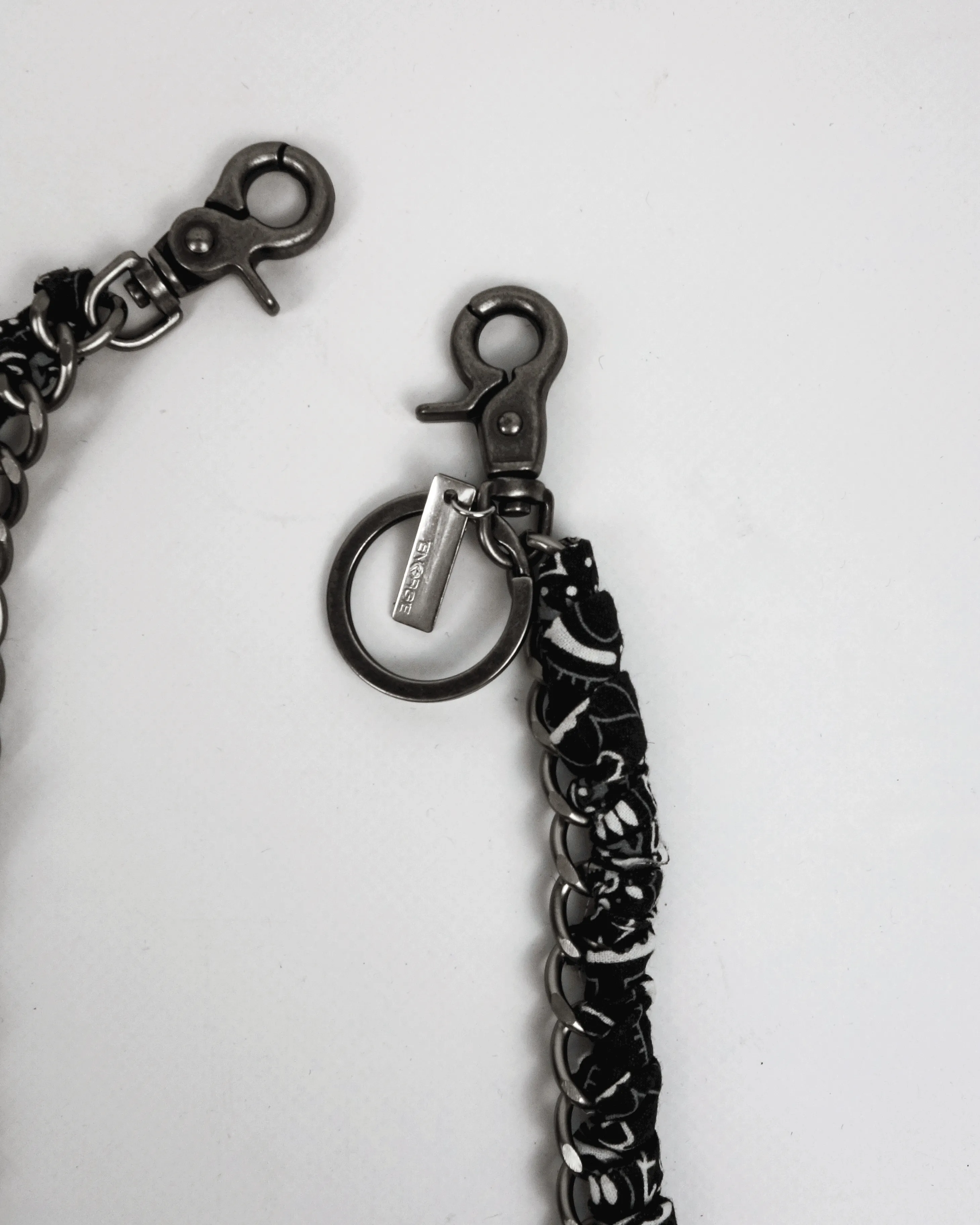 Energie Silver   Bandana Wallet Chain 2000's