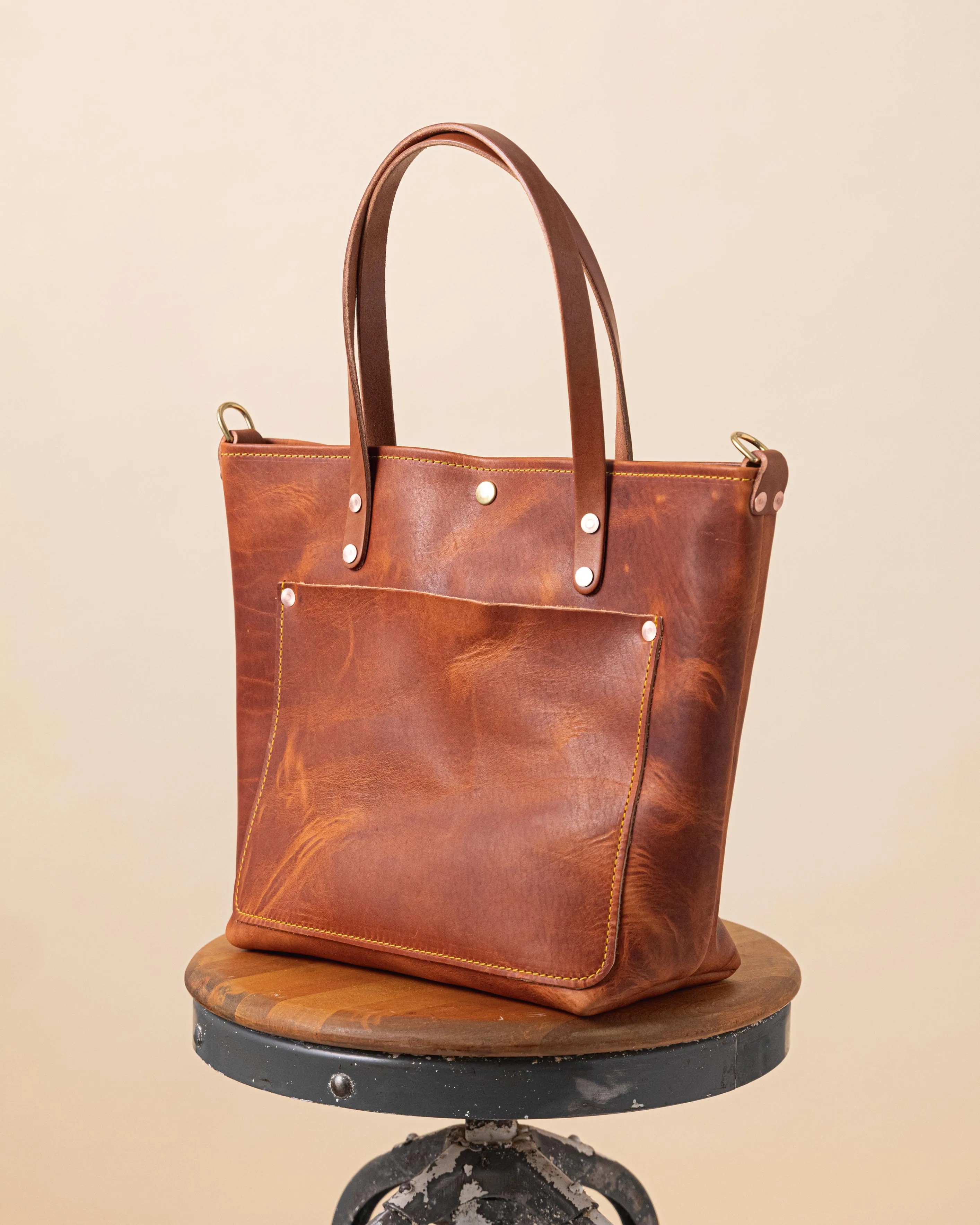 English Tan Dublin Travel Tote