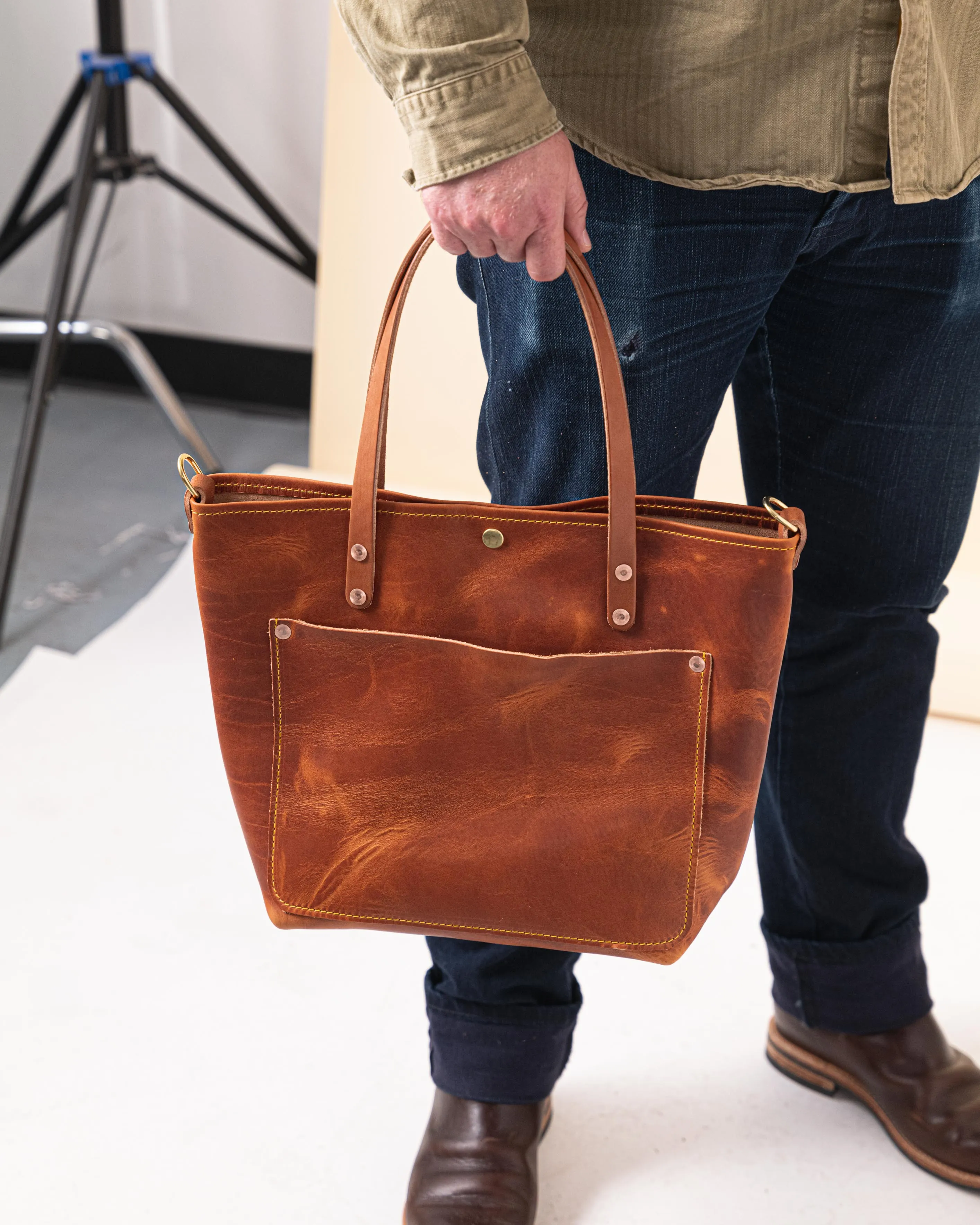 English Tan Dublin Travel Tote