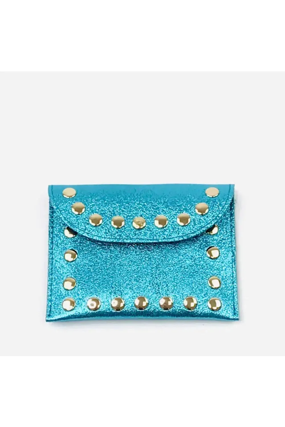 FIFI STUD COIN PURSE TURCHESE