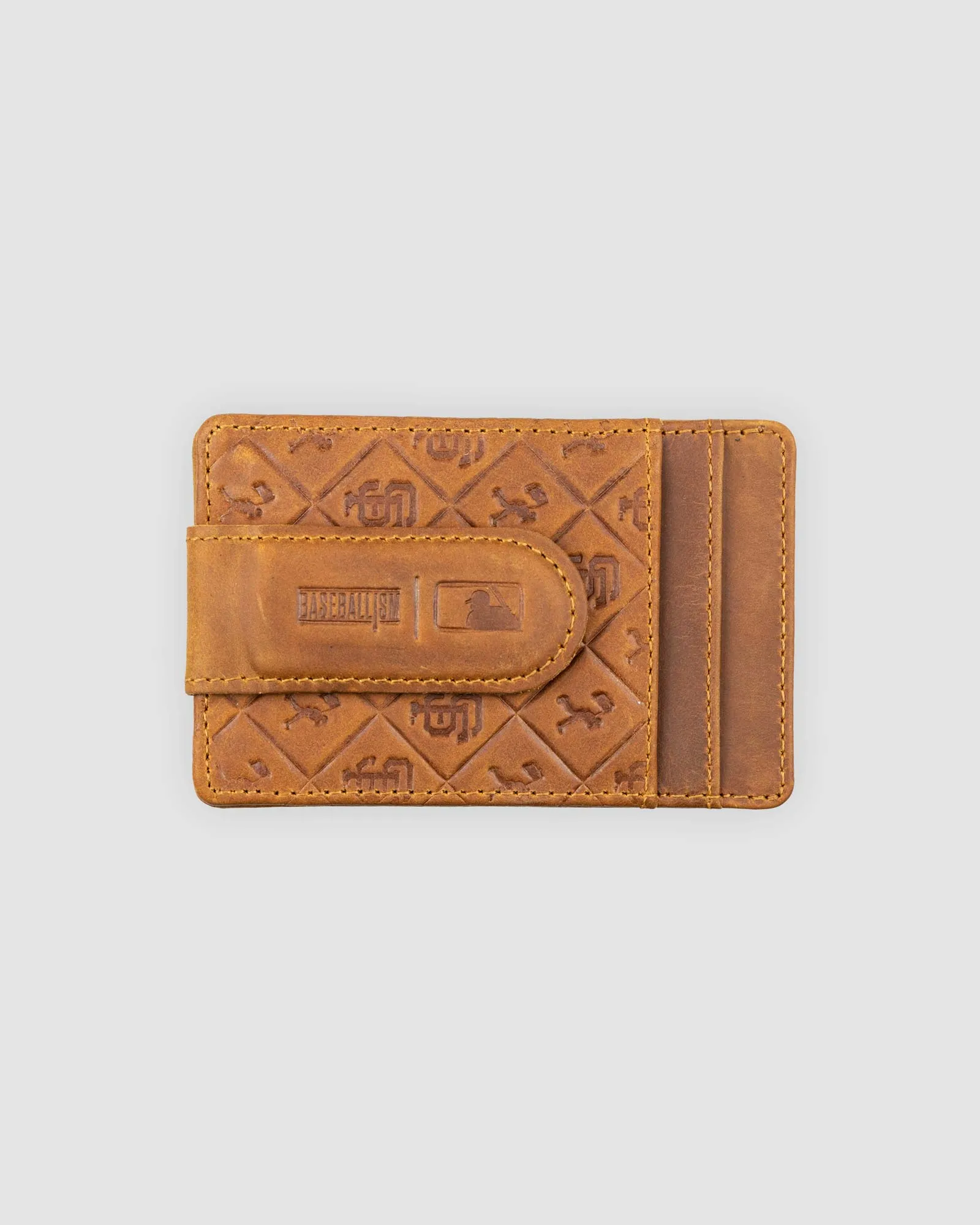 Flag Man Glove Leather Money Clip Wallet - San Francisco Giants