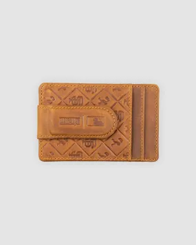 Flag Man Glove Leather Money Clip Wallet - San Francisco Giants