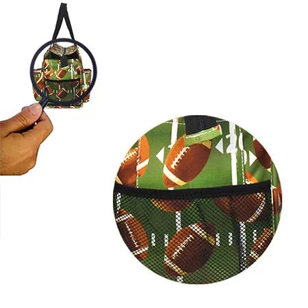 Football Life NGIL Zippered Caddy Large Organizer Tote Bag