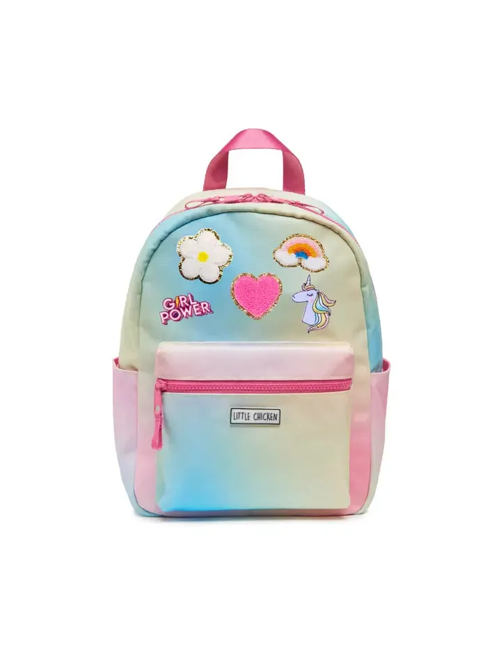 hazy rainbow backpack-toddler