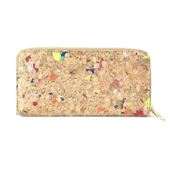 Iggy zipper cork wallet By The Sea Collection