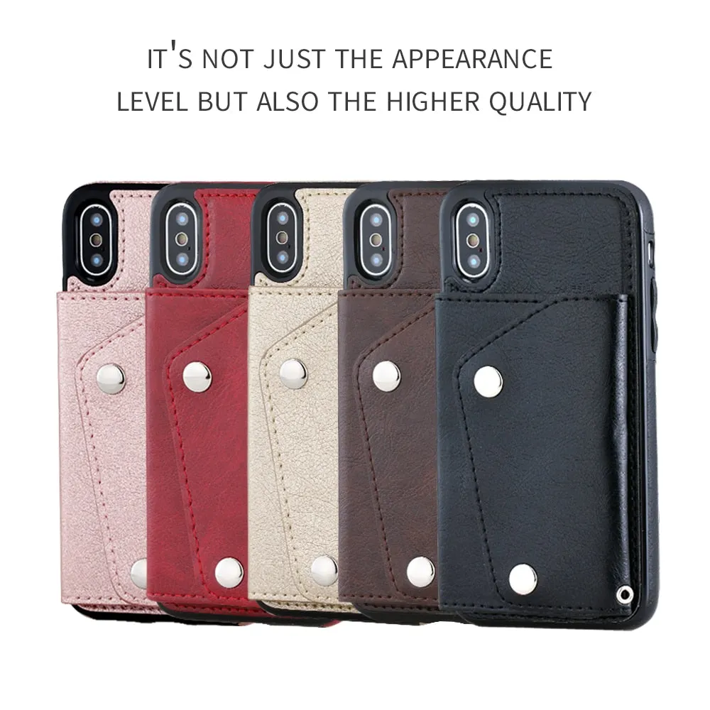 iPhone Leather Wallet Case