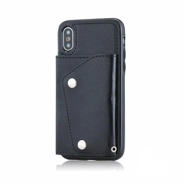 iPhone Leather Wallet Case