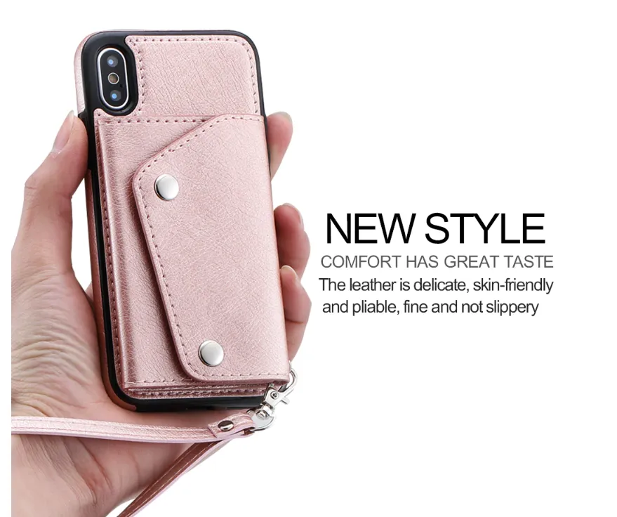 iPhone Leather Wallet Case