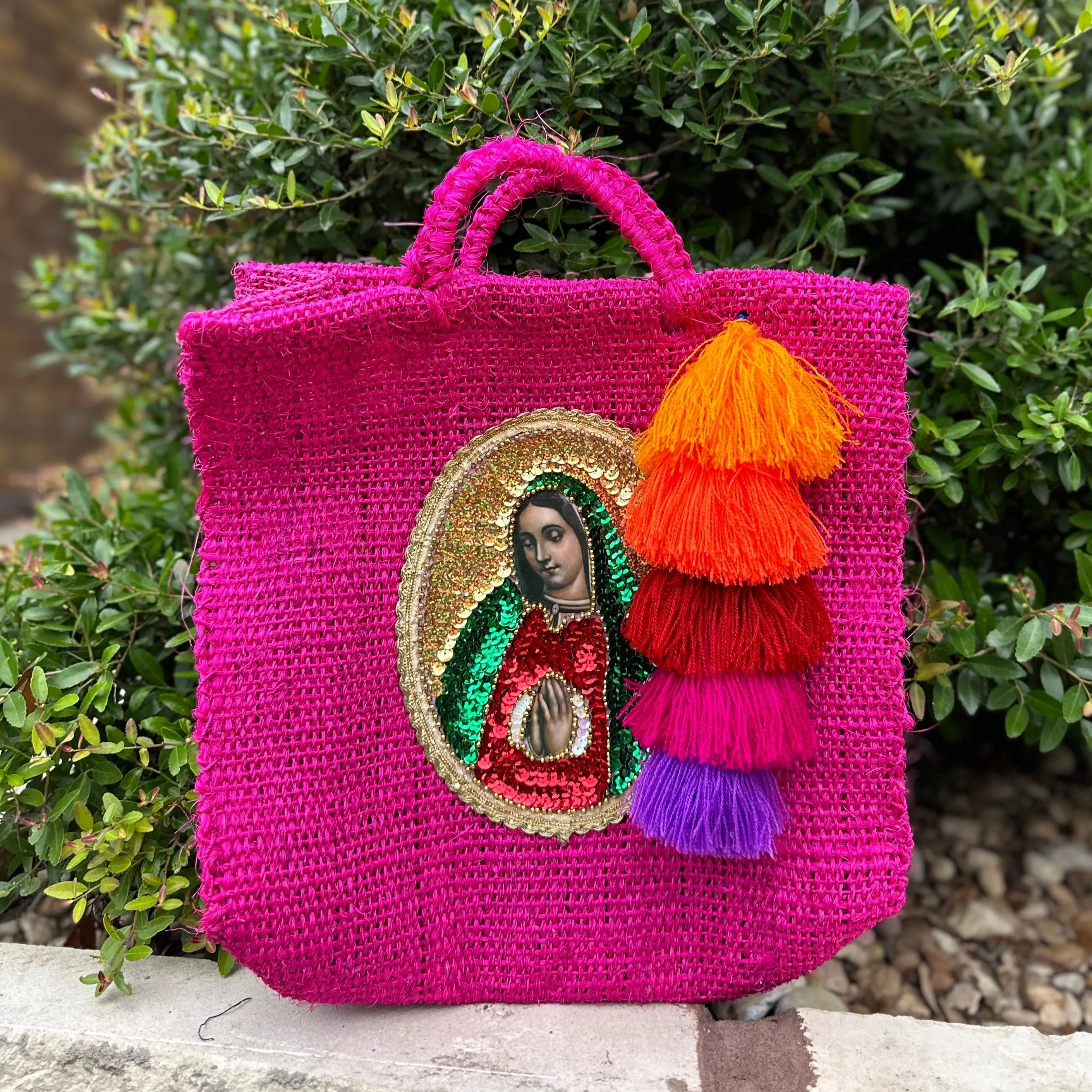 Ixtle Virgen hand purse