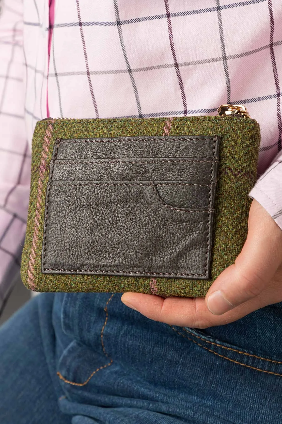 Ladies Tweed Coin Purse - Helmsley