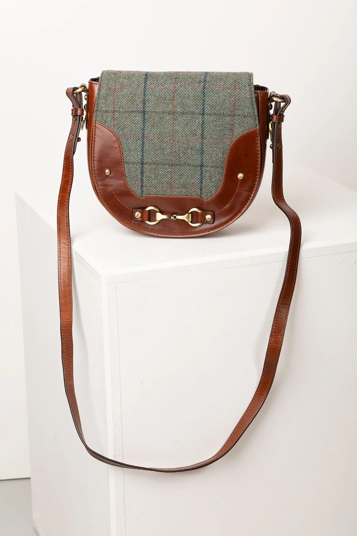 Ladies Tweed Saddle Bag - Middleham